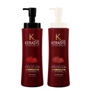 Kerasys – Kit Oriental Premium Red Camellia Oil EX Duo Pro (Shampoo 600ml + Condicionador 600ml)